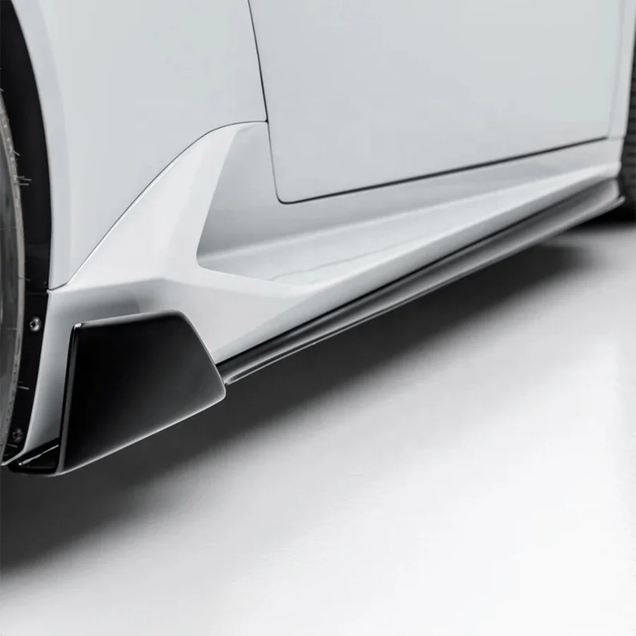 V Style Forged Carbon Fiber Side Skirts Rocker Panels New Body Kit for Huracan LP580 LP610 EVO Bumper Included